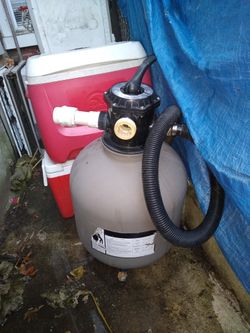 Pool sand filter