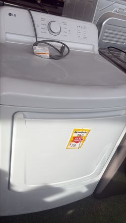 Bonita secadora de gas