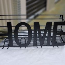 Metal Wine Rack With Stem Holder
