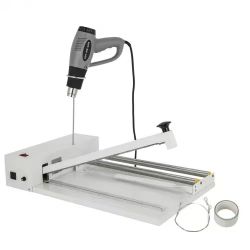 Shrink Wrap Machine 18 Inch , Shrink Wrap Sealer SKA450 , with Heat Gun I-bar Sealer Suit 530W, for PVC POF Film Shrink Wrap Sealer