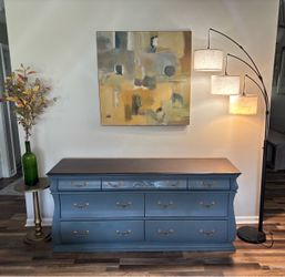 Solid Wood 7 Drawer Dresser