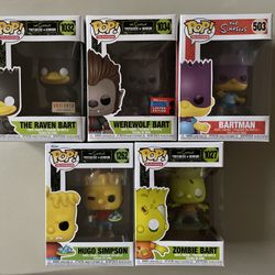 Funko Pop! Bart Simpson - 5pc