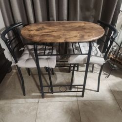 Small  table with Two chair