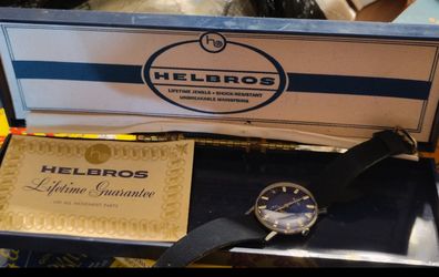 Helbros Watch Vintage 
