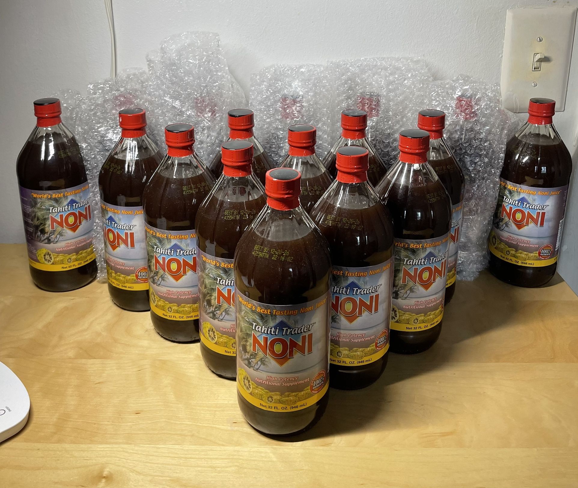 TAHITI TRADER Noni Juice 32oz, EXP: 12/20/26, (NEW)