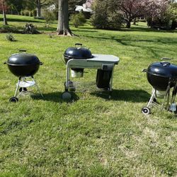 3 Weber Grills Kettle  22 ... 3 Styles Charcole Grill