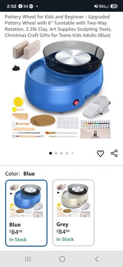 6 inch beginners pottery wheel