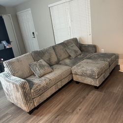 Brand new corduroy couch