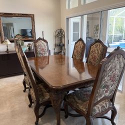 Henredon Dining Set (6 chairs)