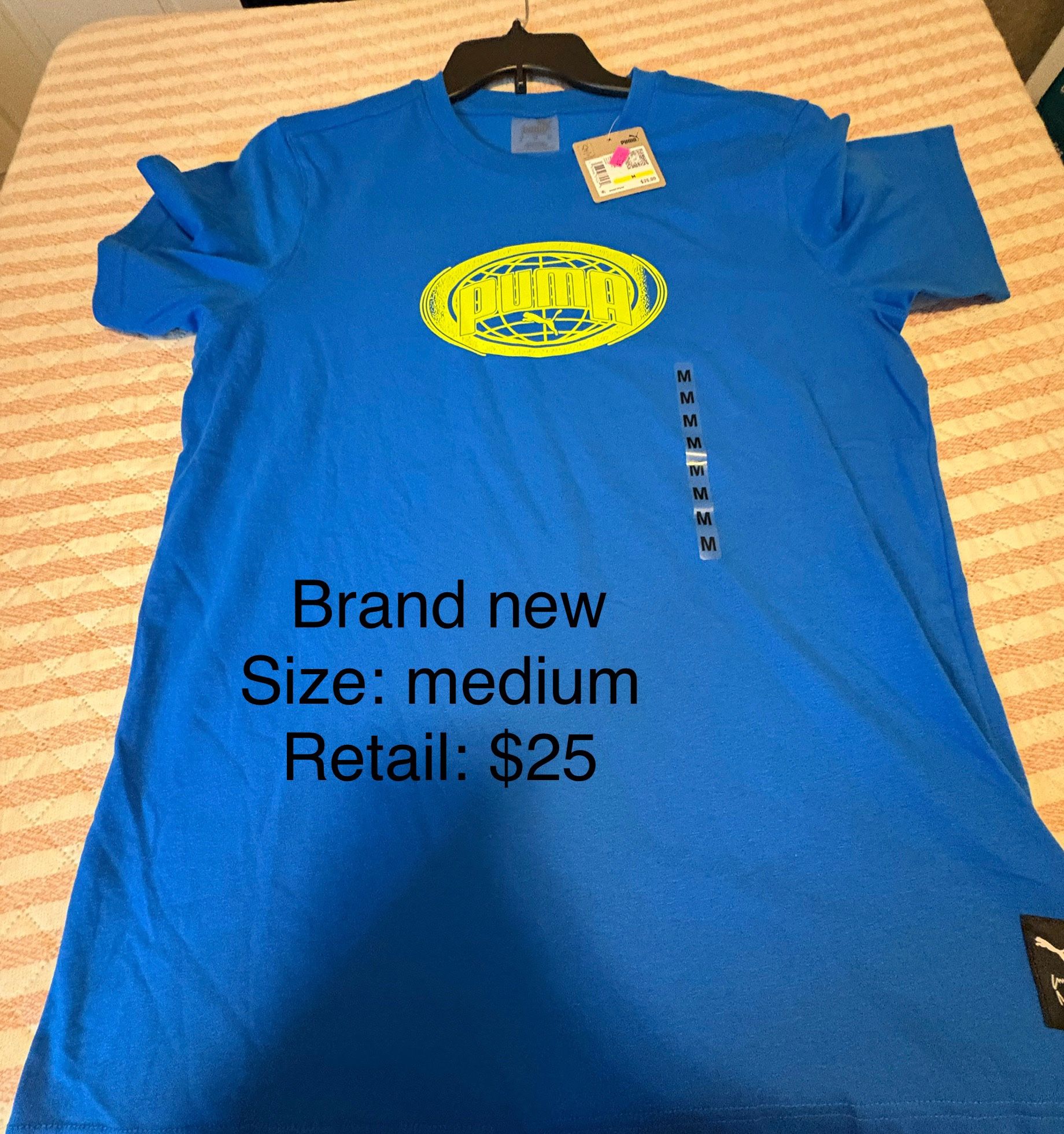 Men’s Puma T-shirt Size Medium New