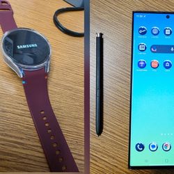 SAMSUNG GALAXY S23 ULTRA & SAMSUNG GALAXY WATCH 6