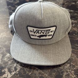 Vans Grey Cap 