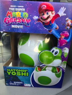 Hatchin’ Yoshi – New Super Mario Bros Movie – New In Box, Sealed