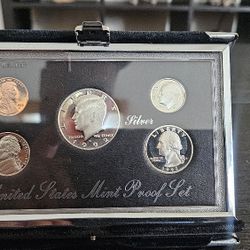 1992 U.S. Mint Premier Silver Proof Set