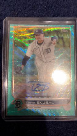 Tarik skubal autograph out of 199