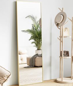 Gold Floor Length Mirror 