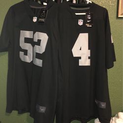 New XL Raiders Jersey