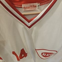 BASEBALL MITCHELL N NESS PETE ROSE JERSEY