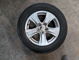 Wheel Rim 17 w Tire 22565 R17 2020 Toyota RAV4 42611-0R390 2019 2021 2022 X (T4203)