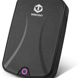 Portable Gun Safe Quick Access Gun Safes for Pistols - Biometric Pistol Safe Lock Box with Auto Open Lid & Fingerprints & Key for Car Travel