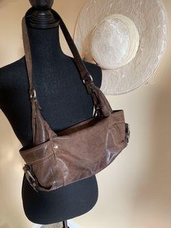 Fossil Leather Shoulder Purse 