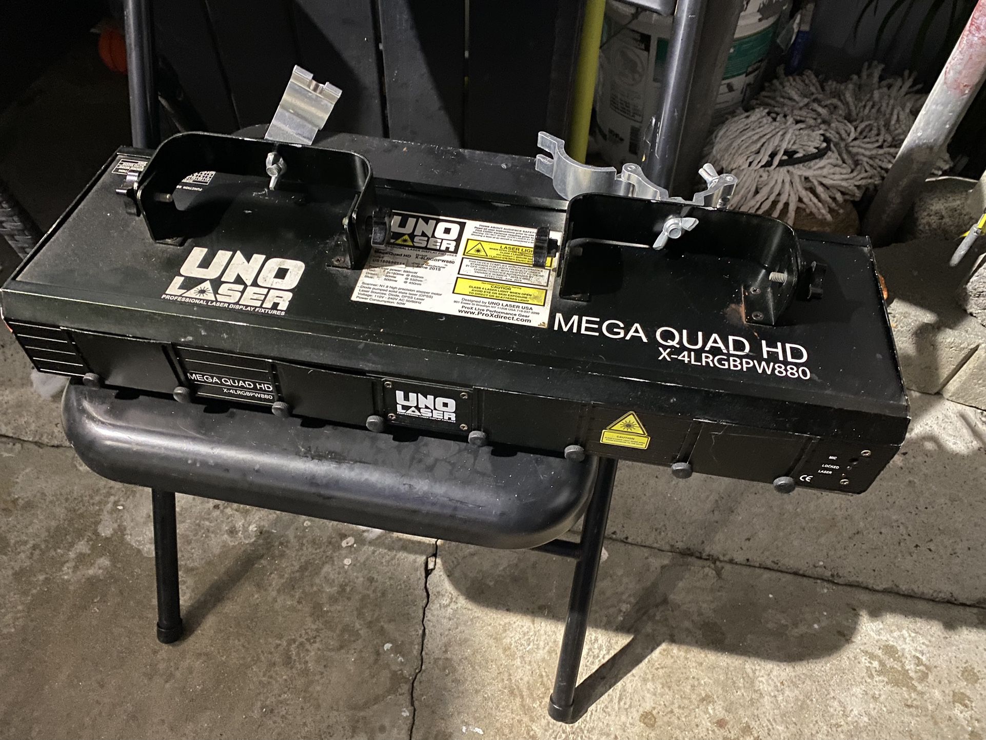 Uno Laser Mega Quad HD DJ Laser Show Machine
