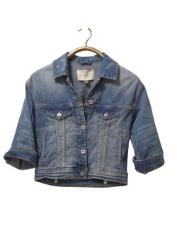 Anthropologie Pilcro Cropped Denim Jacket NWOT XS
