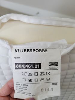 KLUBBSPORRE Ergonomic pillow, side/back sleeper, Queen - IKEA