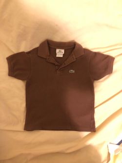 Boys Lacoste polo shirt