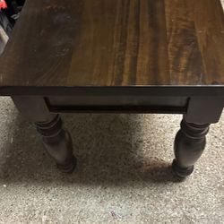 Hard Wood Night Stand/End table