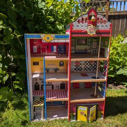 KidKraft Firehouse Playset