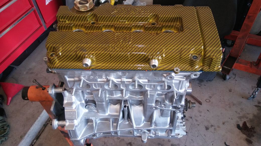 Fully built b18c1 with b18c5 head
