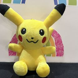 PIKACHU 6 INCH PLUSH KEYCHAIN - BRAND NEW