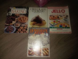 Baking books $5
