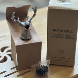 Brand new Menagerie Elk Pourer – never used.