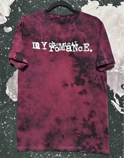 My Chemical Romance Rock Band Tie-Dye Shirt