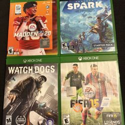 4 Xbox one games 