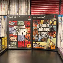 Grand Theft Auto For Ps2