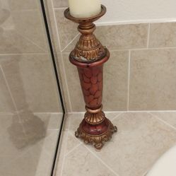 Beautiful Candle Holder And Candle