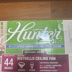 Hunter ceiling fan - brand new in box 