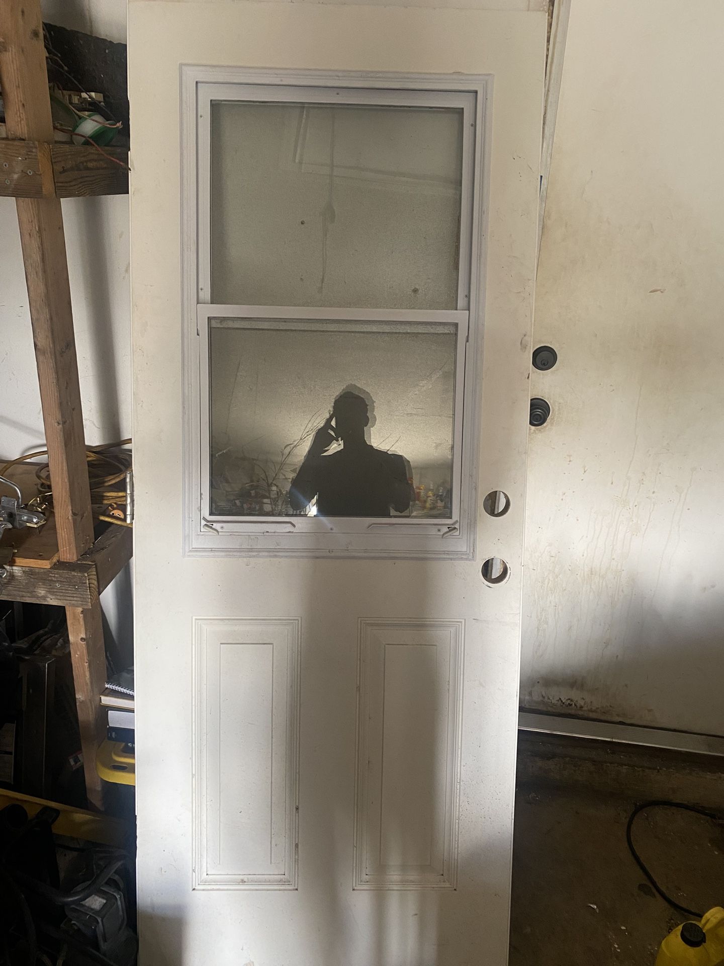 Fiber Glass Doo With Windows. 32x79.5
