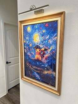 Large Pikachu Pokemon Wall Art 