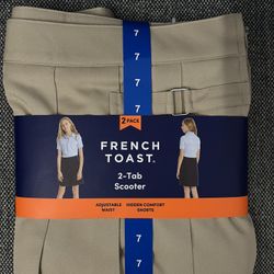 Girls Skirt Uniform Hidden Comfort Shorts 2 Pack 