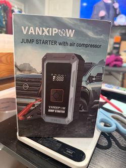 Vanxipow Jump Starter with Air Compressor