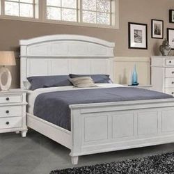Brand New Antique White Bed