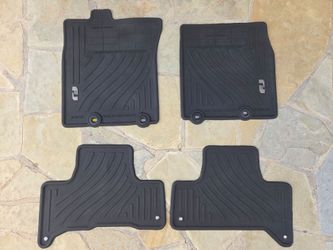 FJ All Weather Floor Mats 4PC Black - Toyota (PT(contact info removed)0-21)