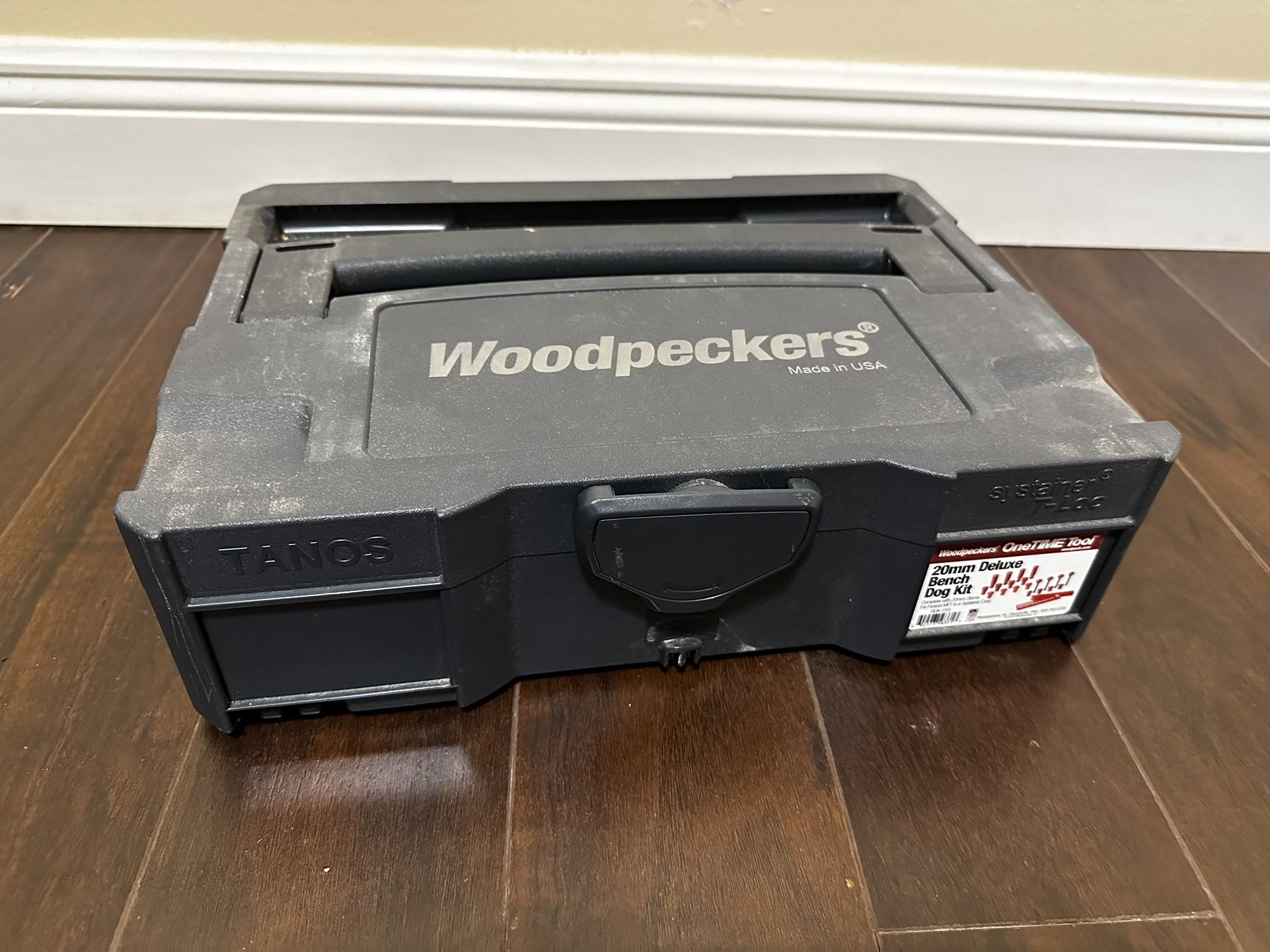 Woodpecker - Deluxe Bench Dog Kit, 20mm in Systainer Case