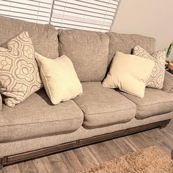 Sofa, Love Seat, Big Chair, and Ottoman