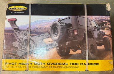 Smittybilt Heavy Duty Over Size Tire Carrier