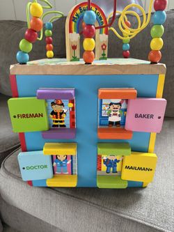 Activity Wooden Block